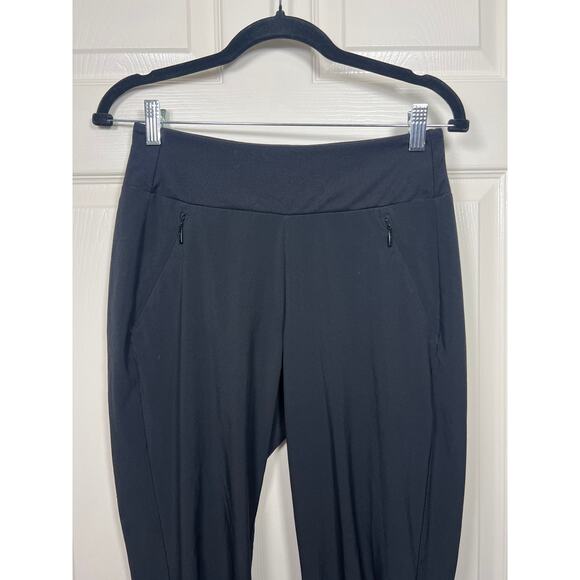 Athleta Soho Jogger Pants Black Women's 2 XS Travel Easy Capsule Walk Gym - Picture 3 of 9